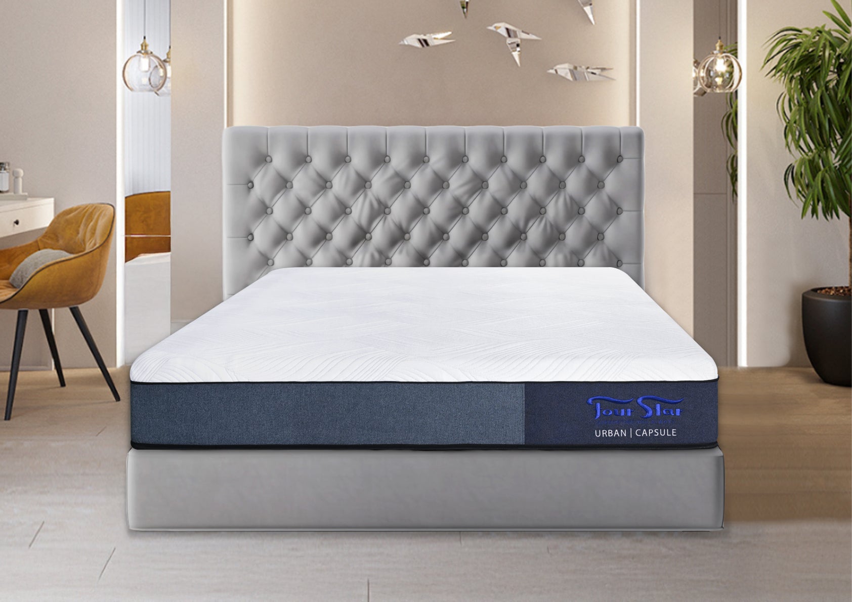 Urban Capsule Pocketed Spring Mattress