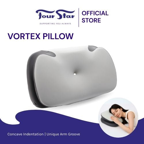 Four Star Vortex Pillow | Concave Indentation